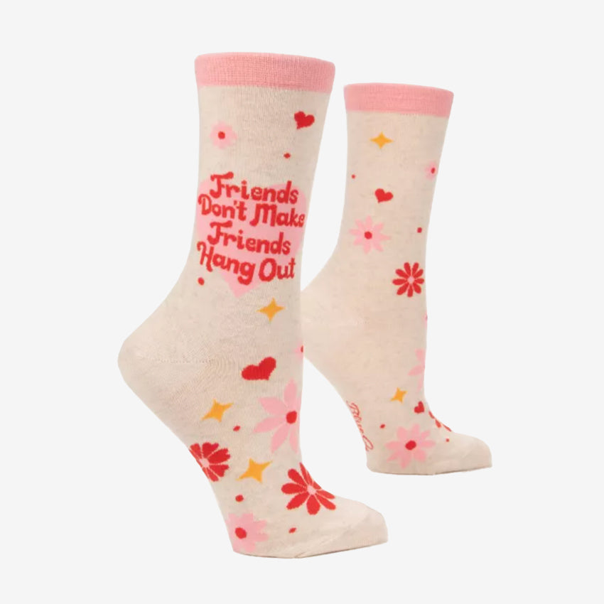 Womens Crew Socks | Friends Hang Out
