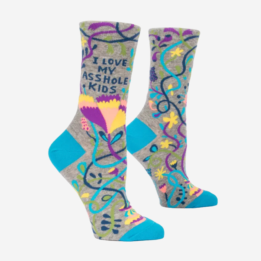 Womens Socks | Love My Asshole Kids