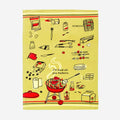Tea Towel | Feed All You Fuckers