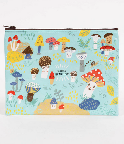 Blue Q Zipper Pouch