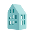 Tealight House Nyhavn | Blue