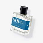 The Bon Parfumeur Eau de Parfum Aquatic 801 fragrance in a 30ml bottle on a blank background 