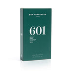 The box of the 15ml Bon Parfumeur Eau de Parfum Woody 601 fragrance on a blank background