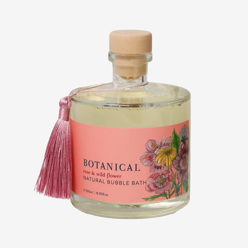 The Botanical Rose and Wild Flower Natural Bubble Bath