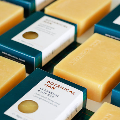 Cleansing Body Bar | Cedarwood, Hemp & Orange
