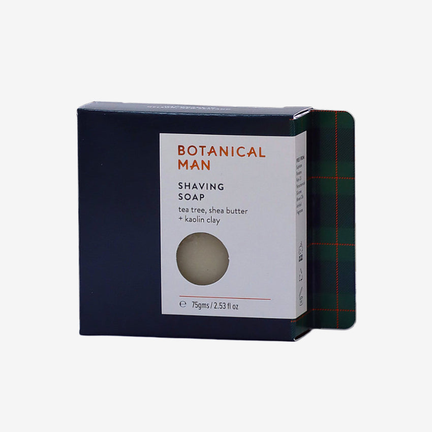 Shaving Soap | Tea Tree, Shea Butter & Kaolin Clay