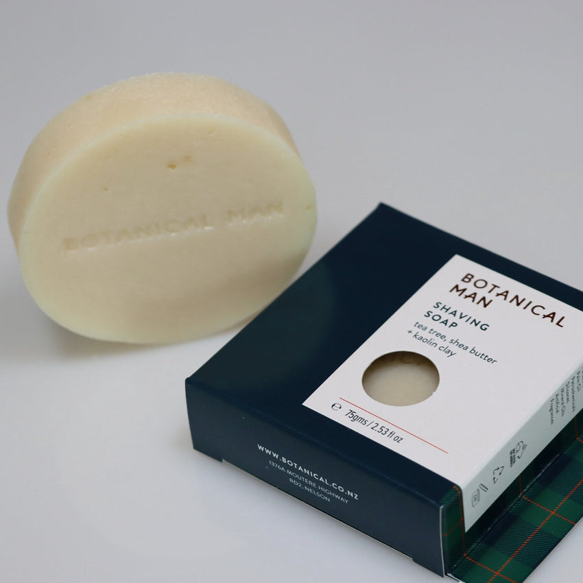 Shaving Soap | Tea Tree, Shea Butter & Kaolin Clay
