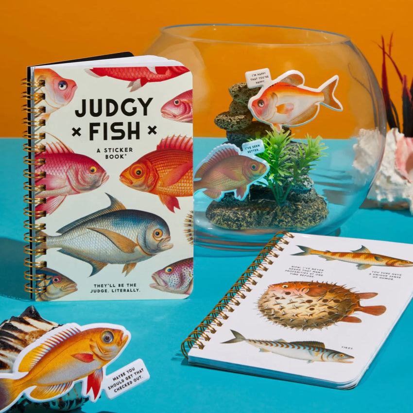 Judgy Fish Sticker Book