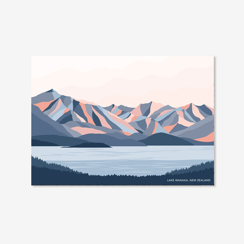 The Bridget Hall Lake Wanaka Mountains Gift Card 