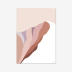The Bridget Hall Modern Mountain Summit 2 Art Print