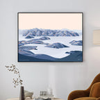 Glendhu, Lake Wānaka Art Print