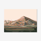 Mt Maude Natural Art Print