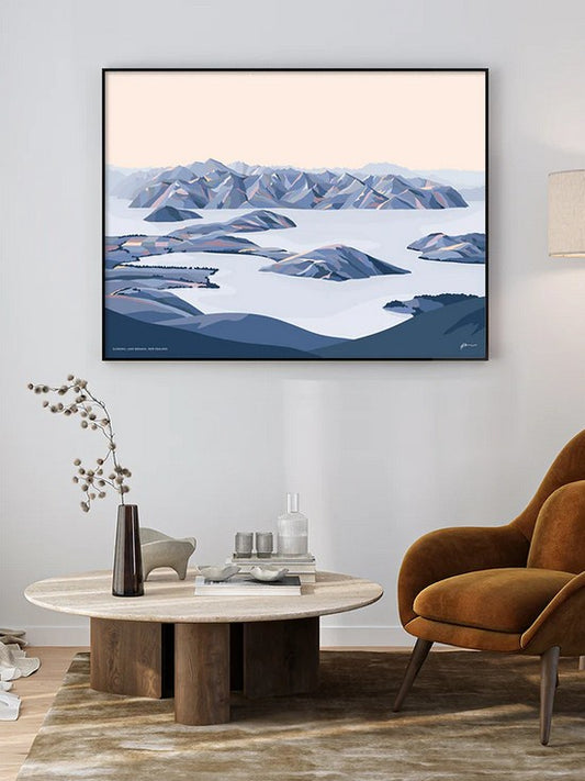 Glendhu, Lake Wānaka Art Print
