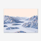The Bridget Hall Designs Mt Roy View Print with No Borarder