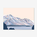 The Bridget Hall Designs Roys Peak Hike Print with No Boarder