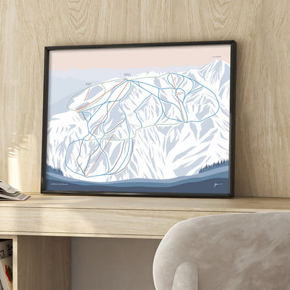 Cardrona Trail Map Print