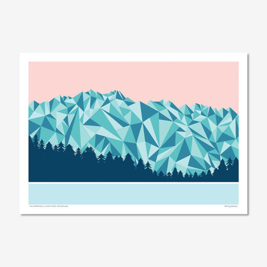 Remarkables Pink Print