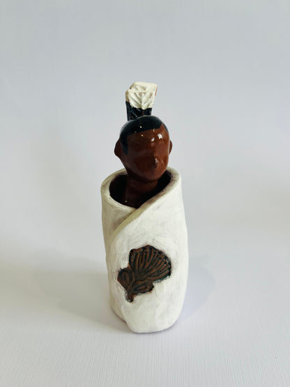 Ceramic Wahine & Tane