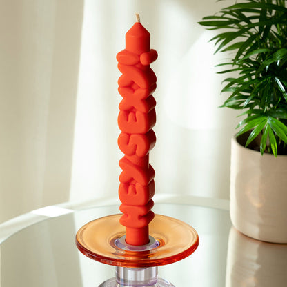 Hey Sexy! 3D Taper Candle