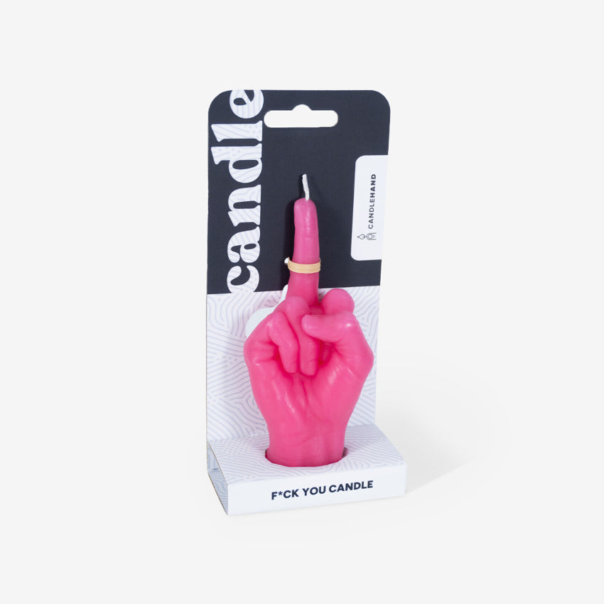 Hand Candle | Small | Fuck You
