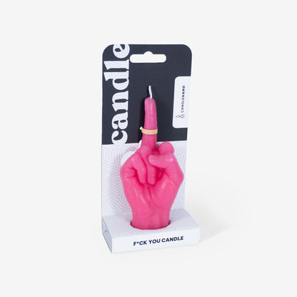 Hand Candle | Small | Fuck You