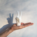 Hand Candle | Small | Peace