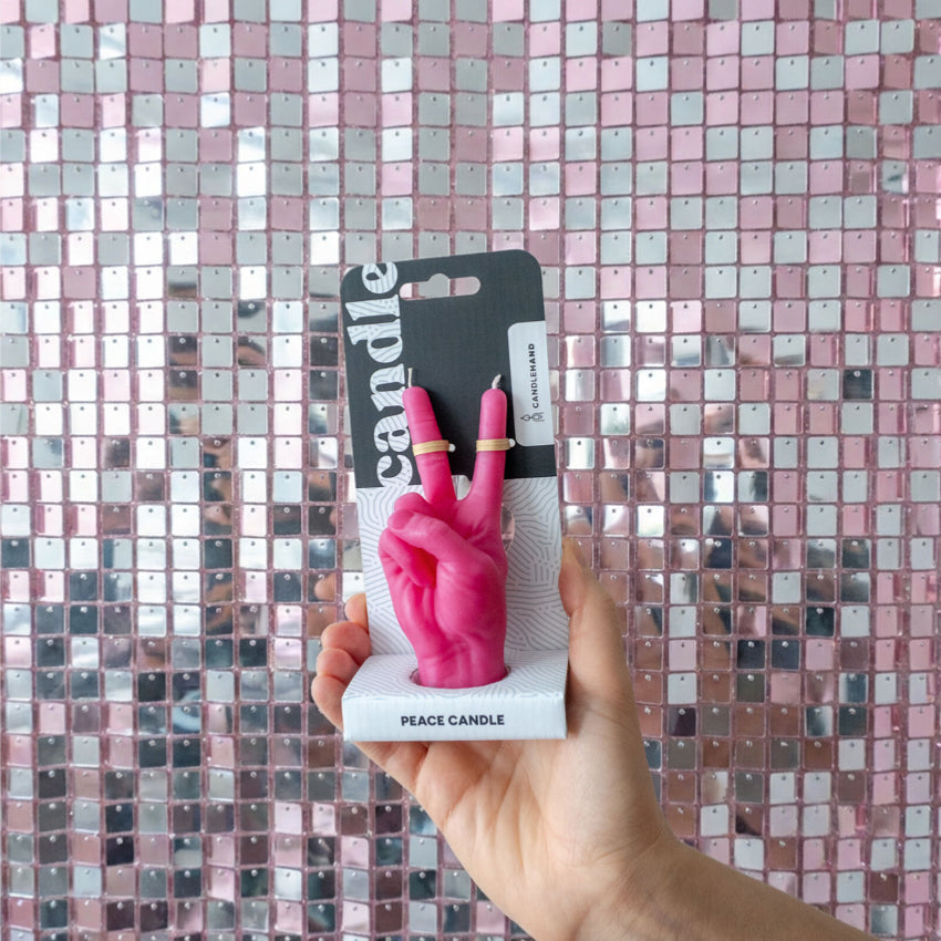 Hand Candle | Small | Peace