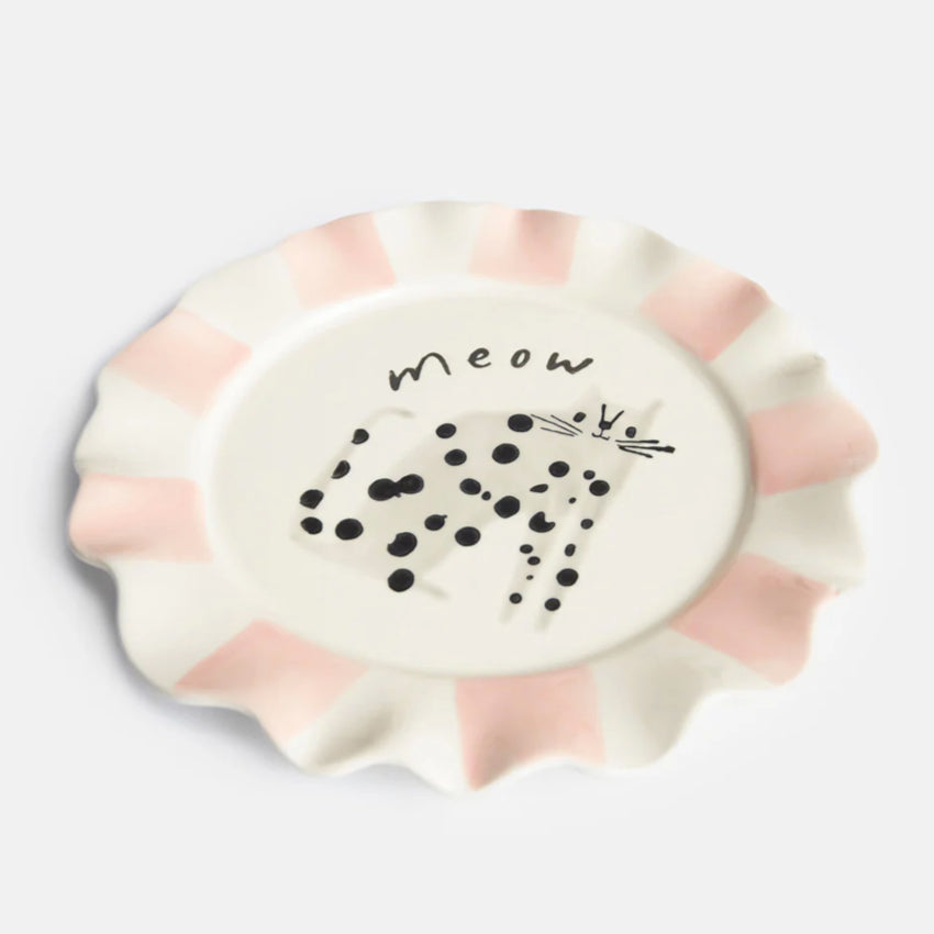 Plate  | Meow, Dotty Cat