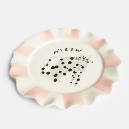 Plate  | Meow, Dotty Cat