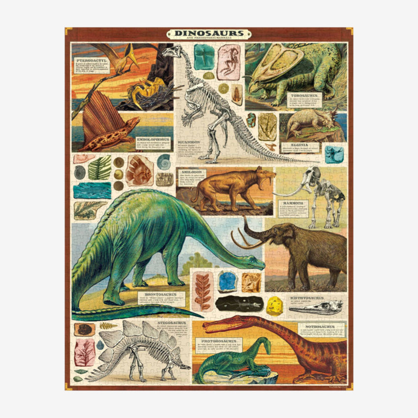 Vintage Puzzle | Dinosaurs