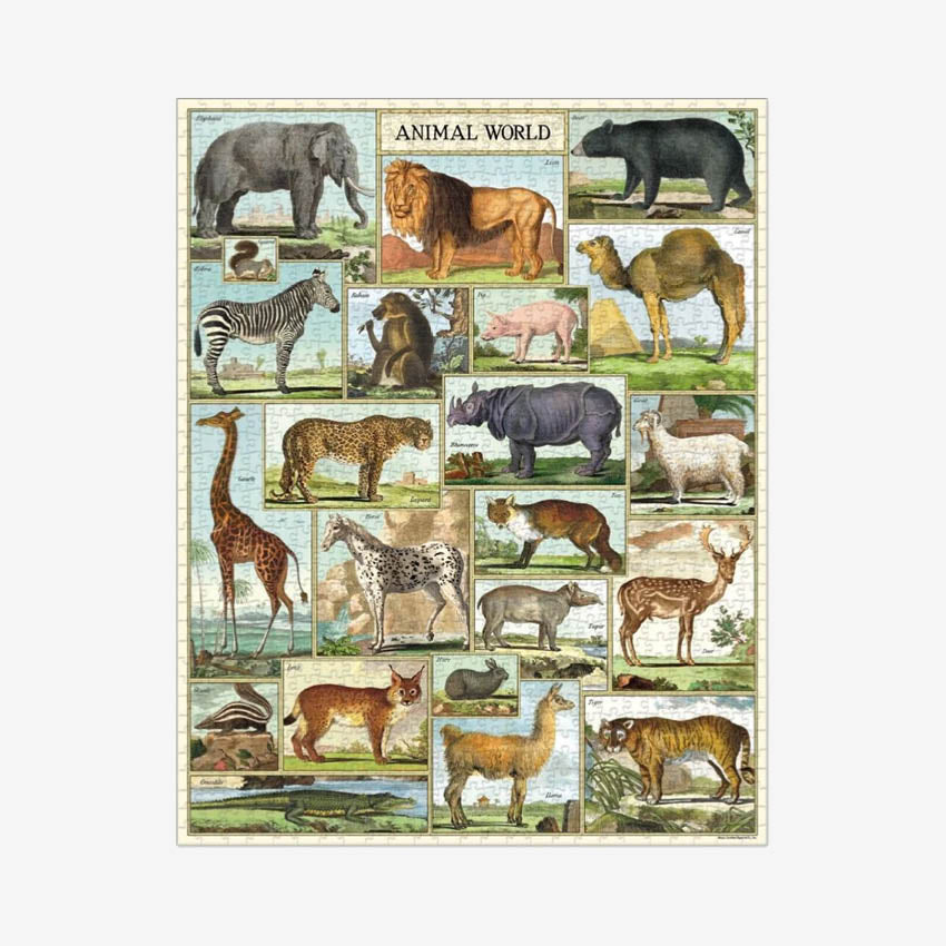 Vintage Puzzle | Animal World