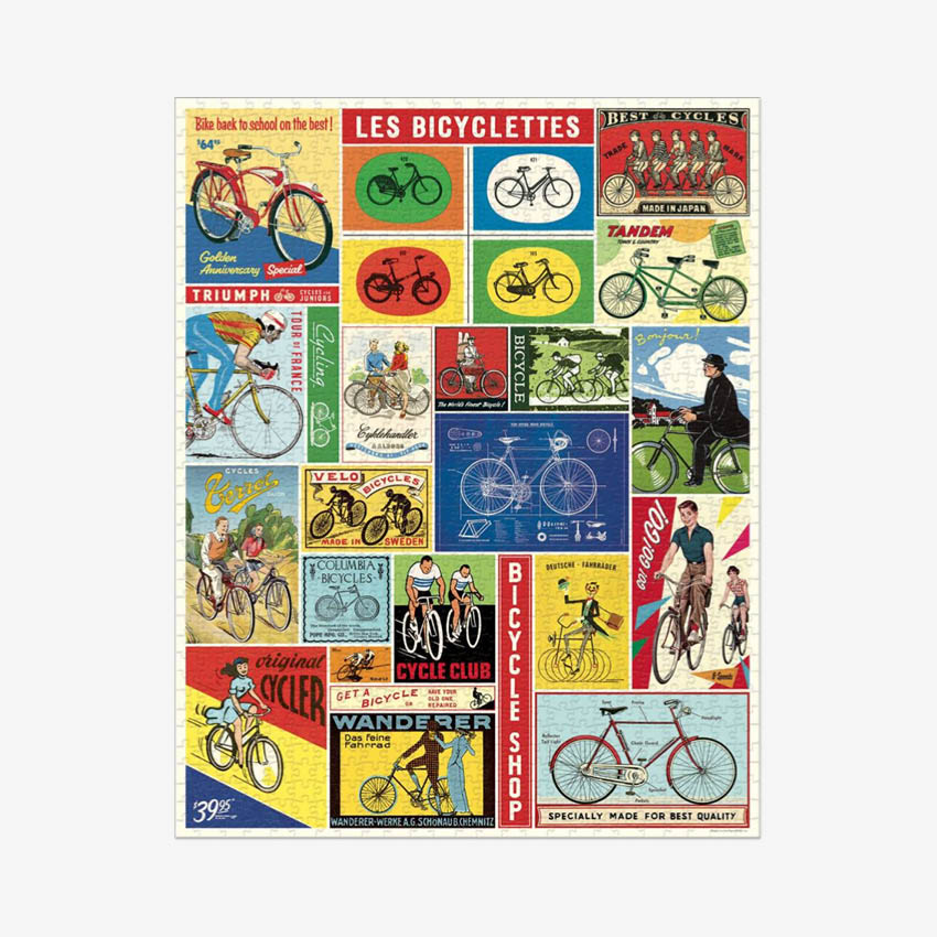 Vintage Puzzle | Bicycles