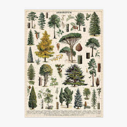 Vintage Puzzle | Trees