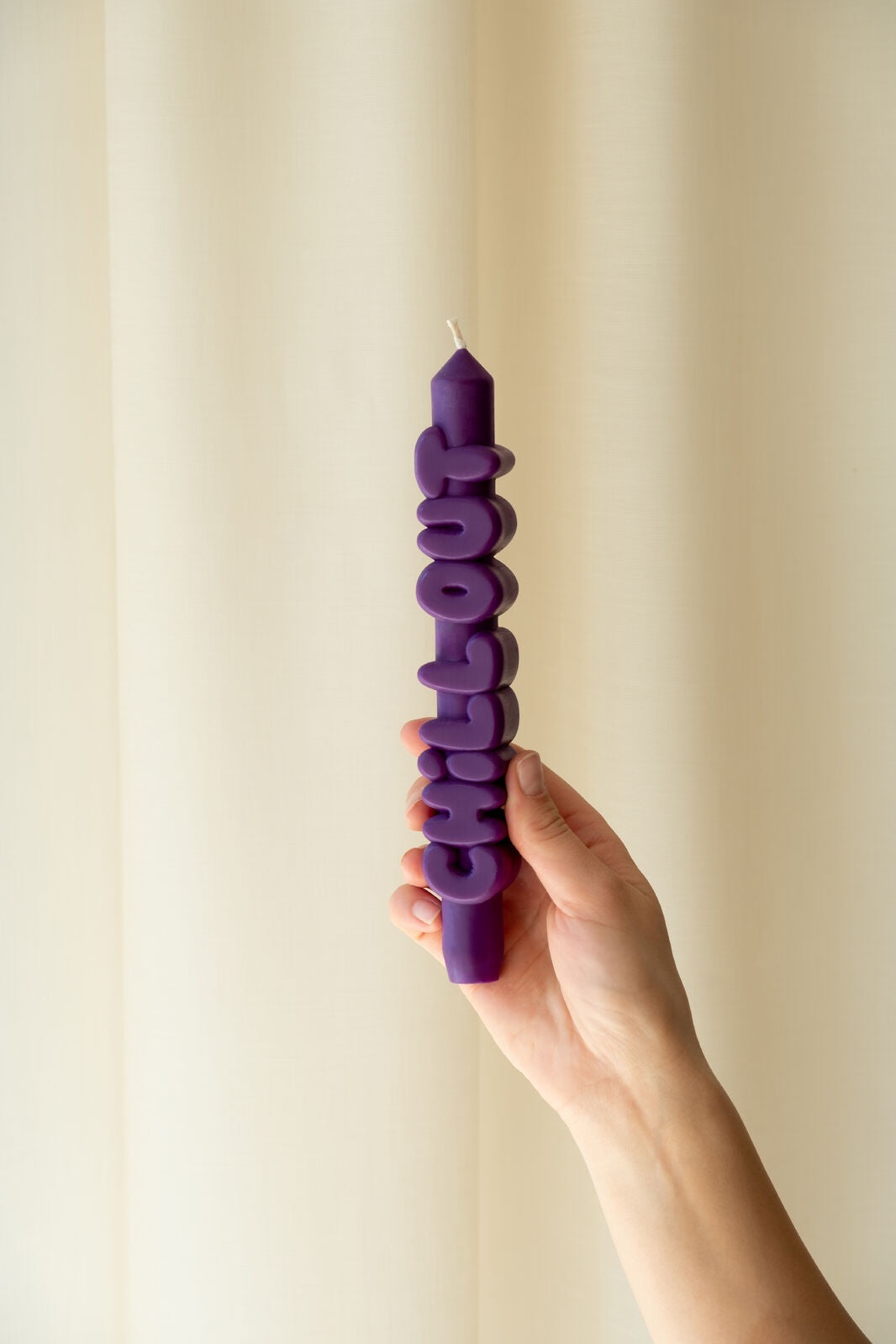 Chill Out 3D Taper Candle