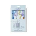 Reuseable Glass Drinking Straws | Curly