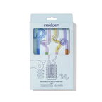 Reuseable Glass Drinking Straws | Curly