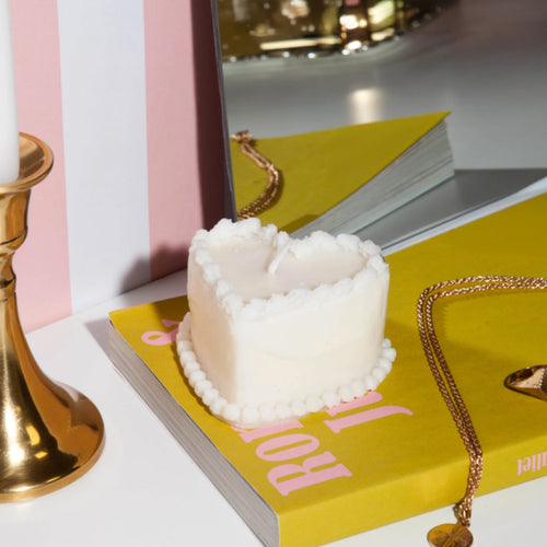 Sweetie Heart Cake Candle