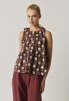 Delta Tie Tank | Ochre Flower