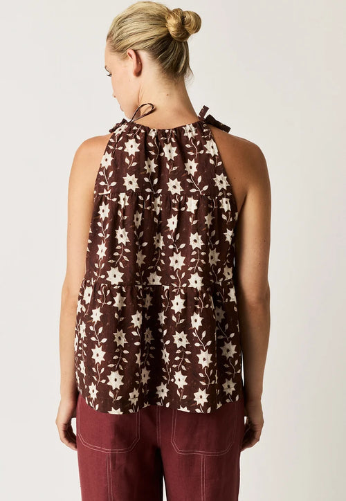 Delta Tie Tank | Ochre Flower