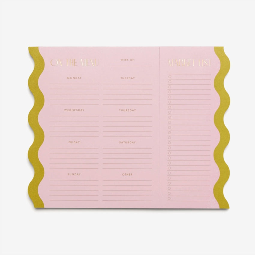 Meal Planner Notepad w/ Magnets