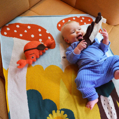 Trees & Creatures Cotton Mini Blanket