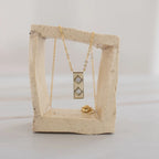 Double Diamond Necklace