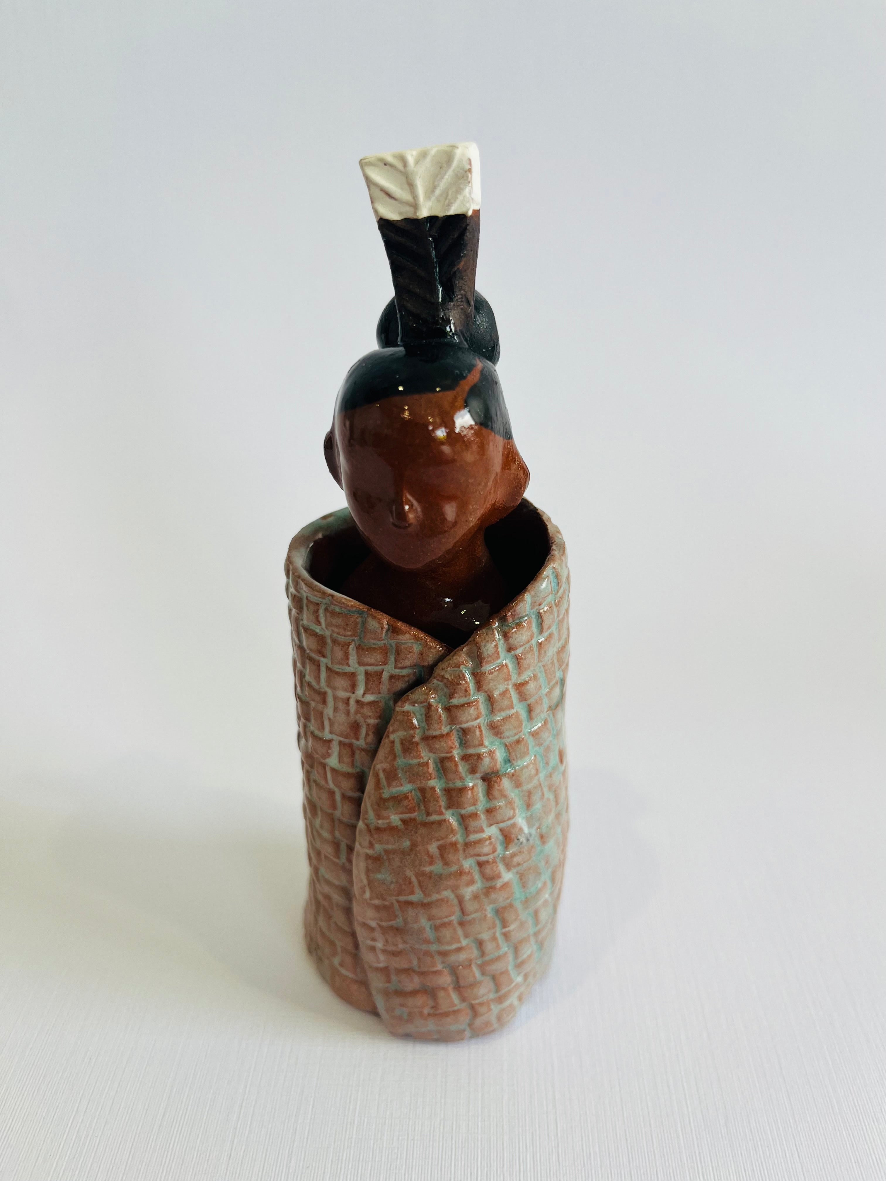 Ceramic Wahine & Tane