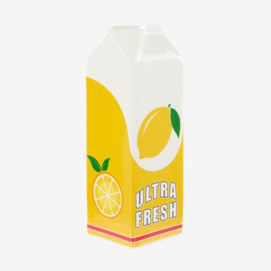 Lewis Ceramic Carton Vessel | Ultra Fresh Lemon