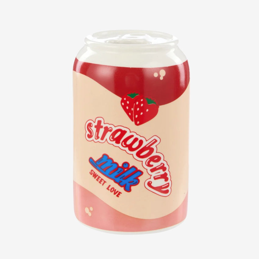 Lewis Ceramic Carton Vessel | Strawberry