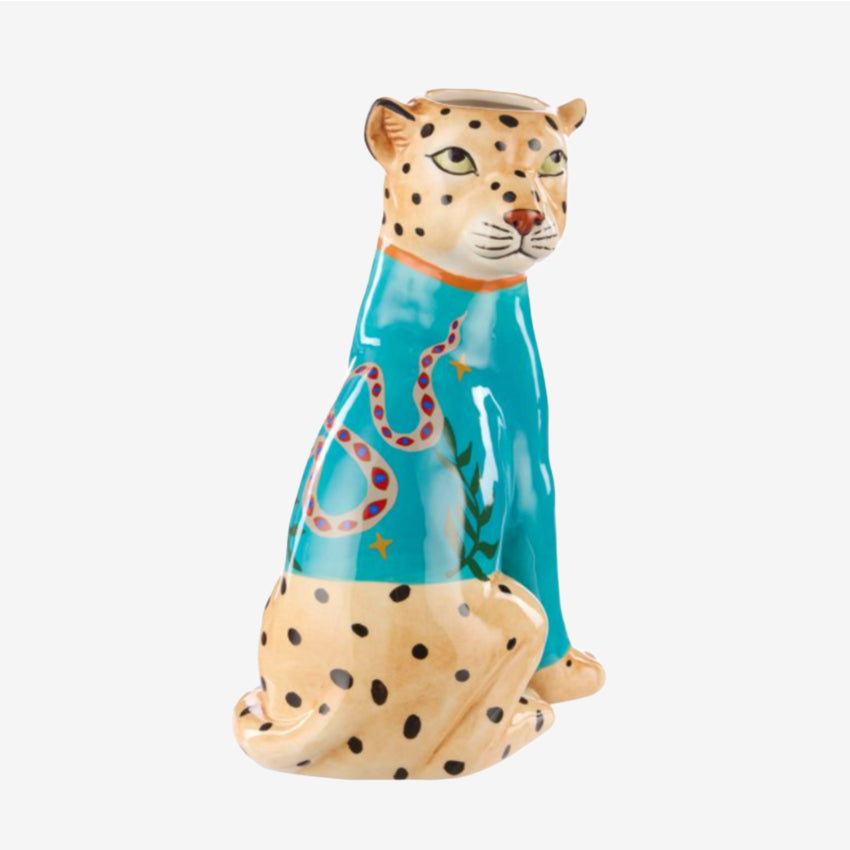 Pierson Leopard Vase