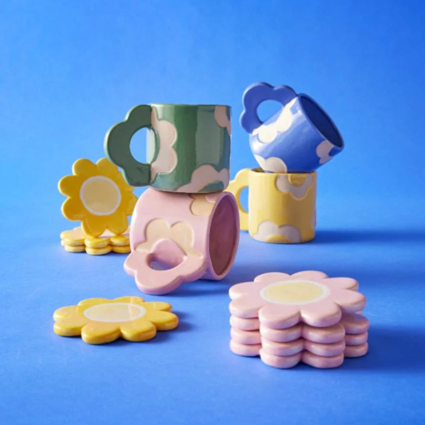 Posey Flower Coasters