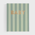 Baby Book | Sage Stripe