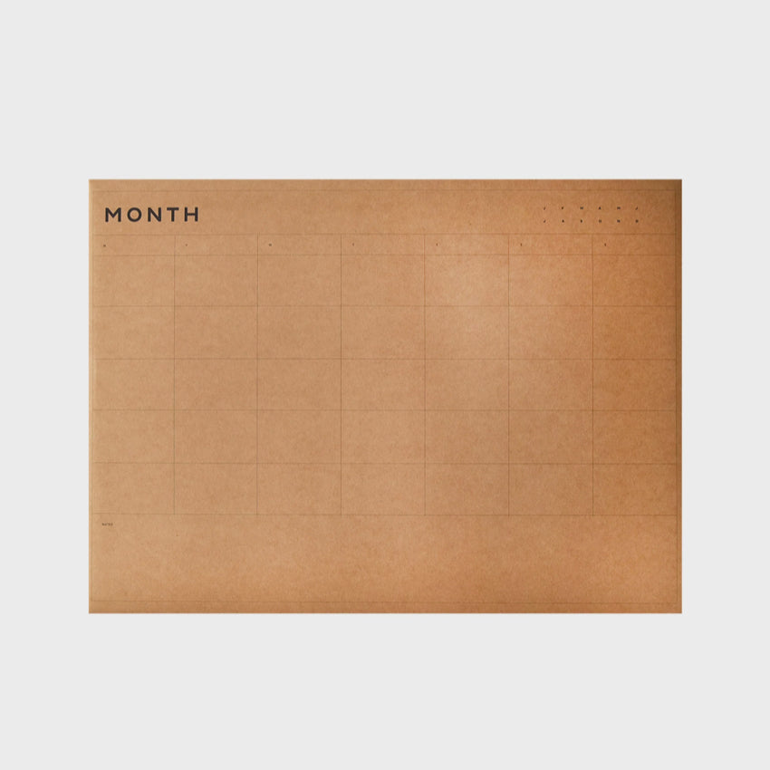 A2 Monthly Planner