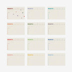 A2 Monthly Planner